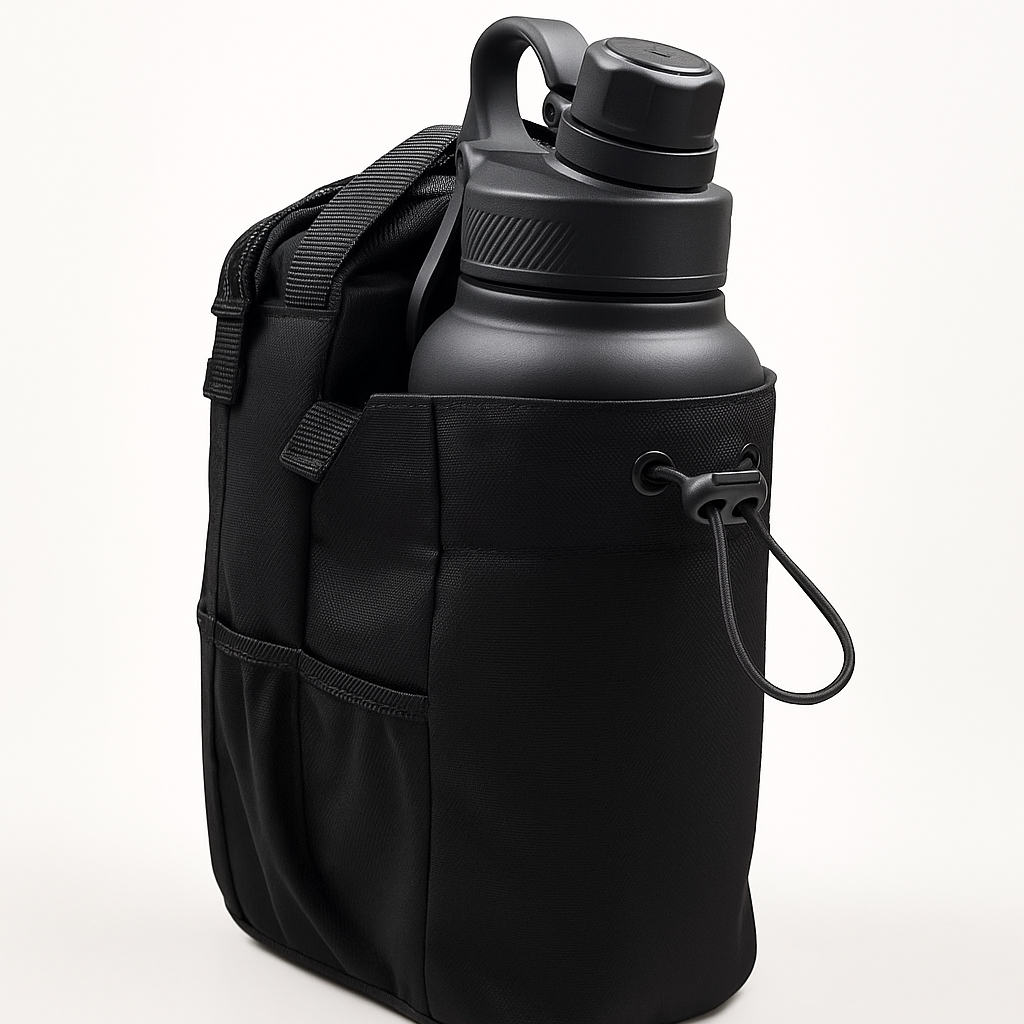 GripFlow™ – Hands-Free Hydration Bag