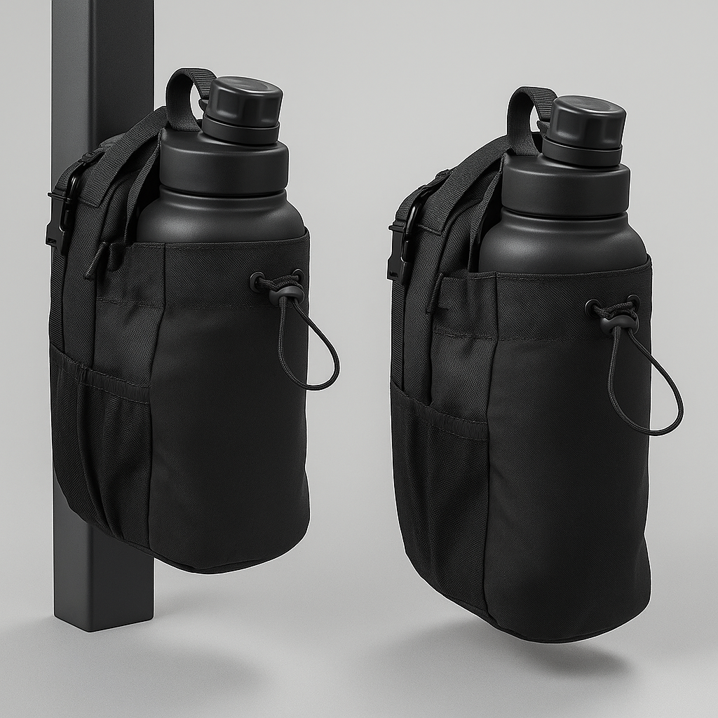 GripFlow™ – Hands-Free Hydration Bag