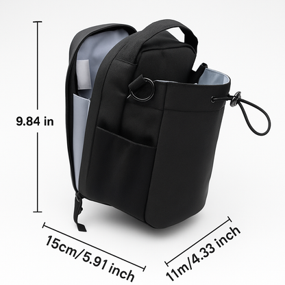 GripFlow™ – Hands-Free Hydration Bag